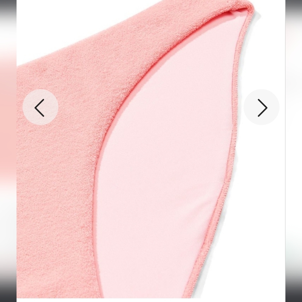 BIKINI BOTTOM Victoria's Secret Essential Terry Bottom 👙  Swim in Pink Cocktail - Picture 6 of 12